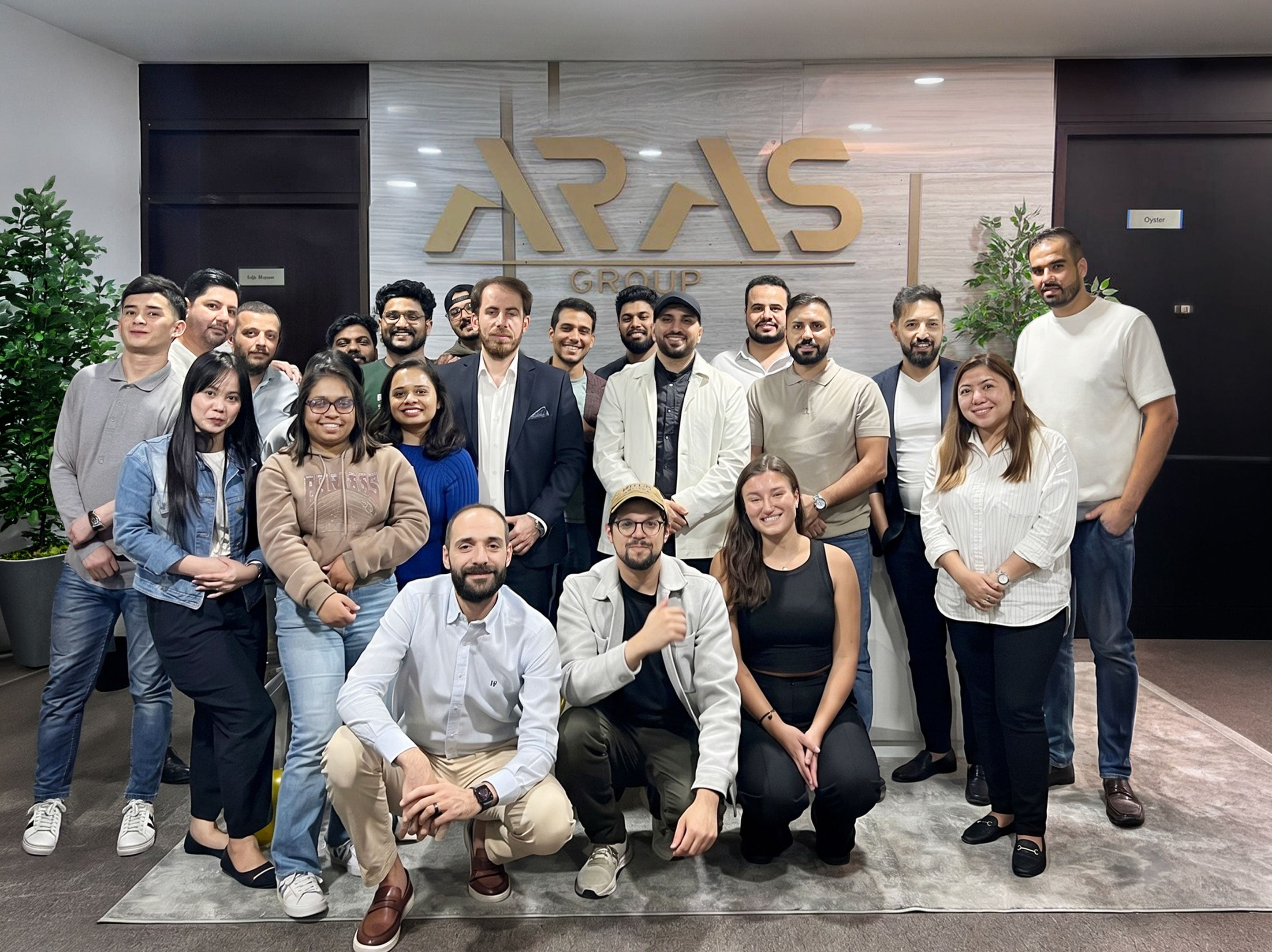 Aras Group family portrait