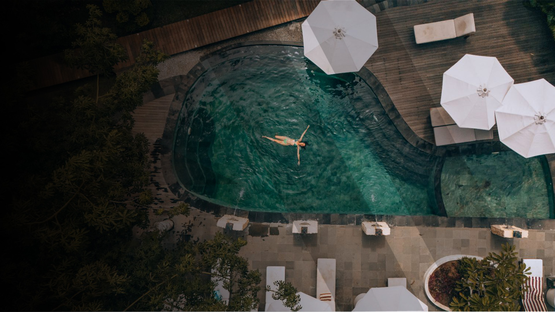 Landscape And Pools